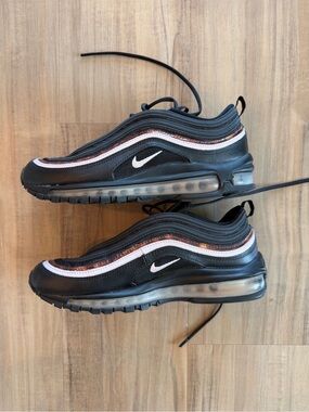Nike Air Max 97 Black woodgrain women’s size 9.5